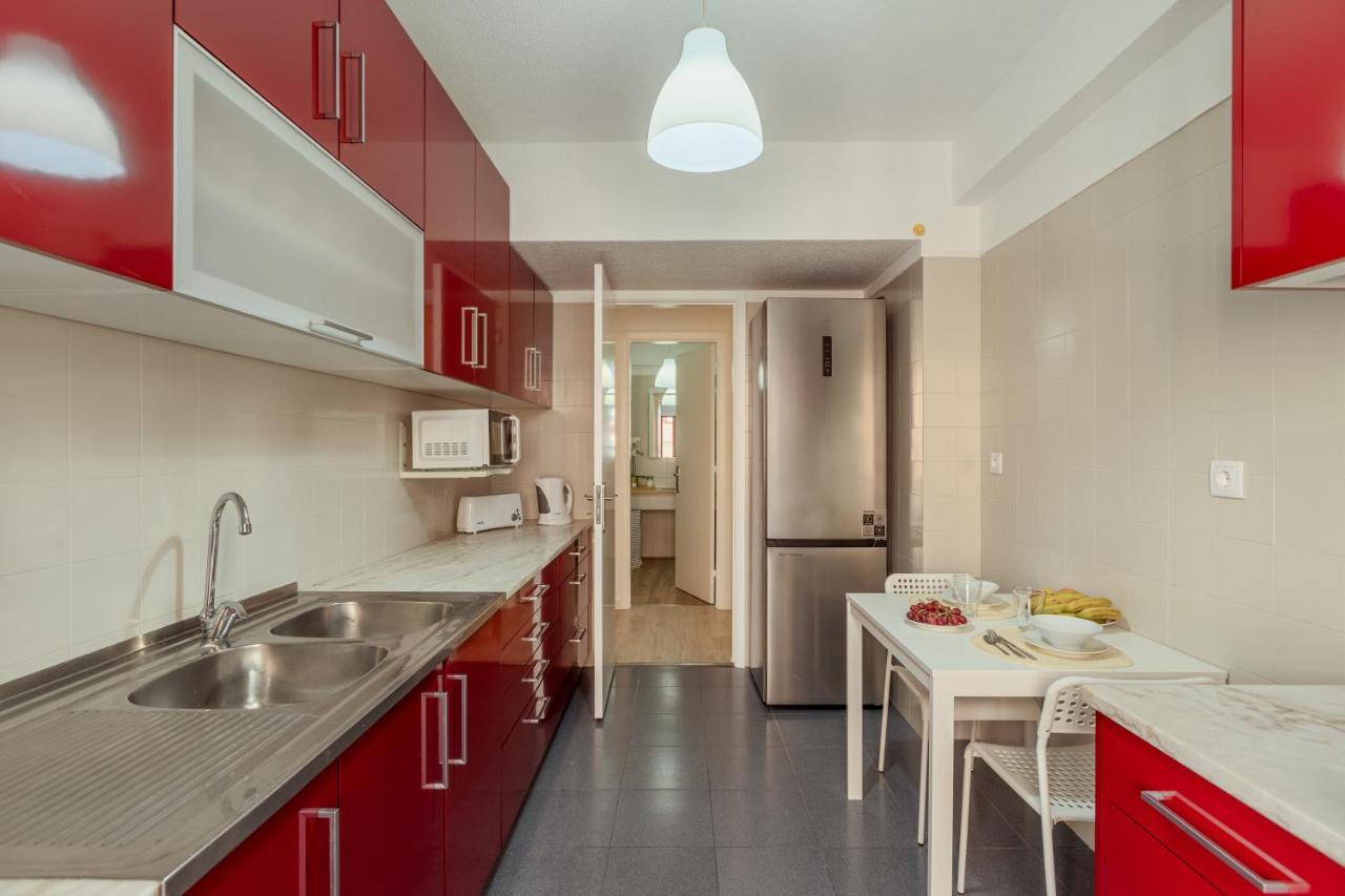 Elegant 3 Bedroom Apt - City Centre - Garage - Metro Lissabon Exterior foto